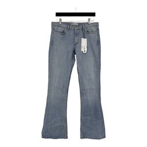Zara Womens Size 8 Light Wash Low Rise Boot Cut Jeans New NWT